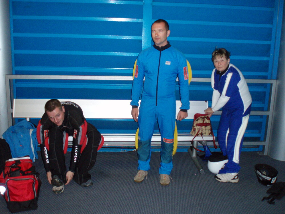 Training in the wind tunnel