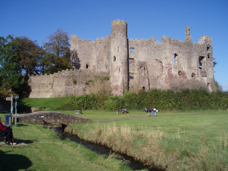 Laugharne castle
