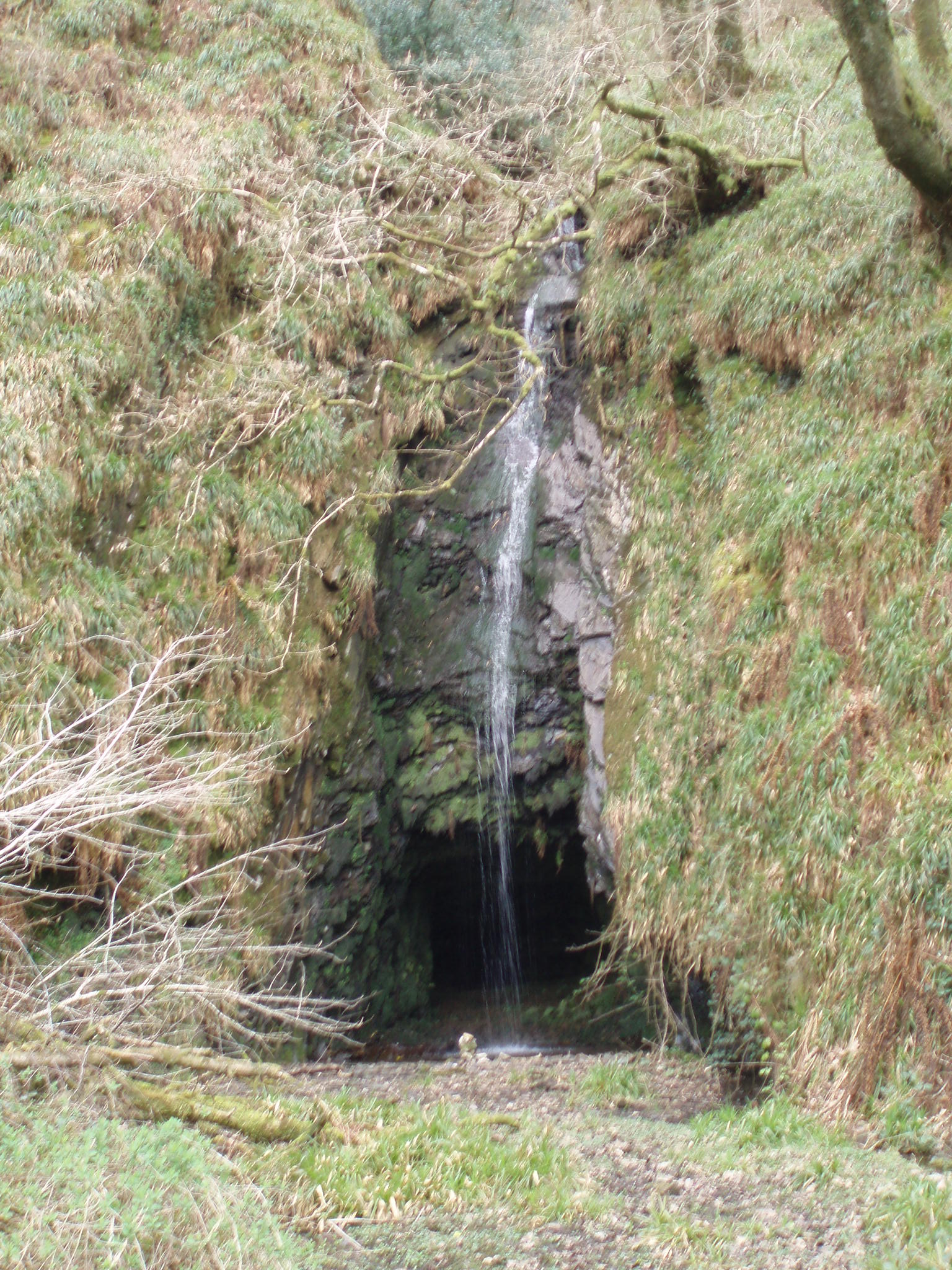 entrance to the mine