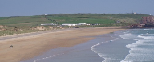 Second location at the south Freshwater West carpark