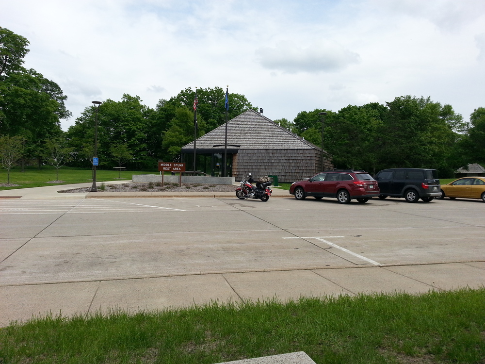 A quick lunch stop somewhere on the interstate