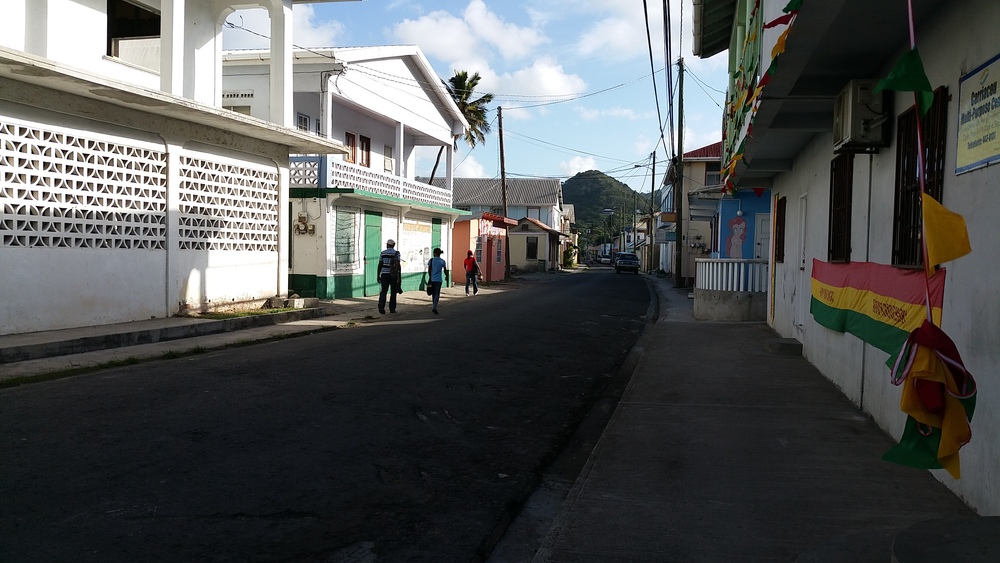 Downtown Hillsborough – the main town on Carriacou