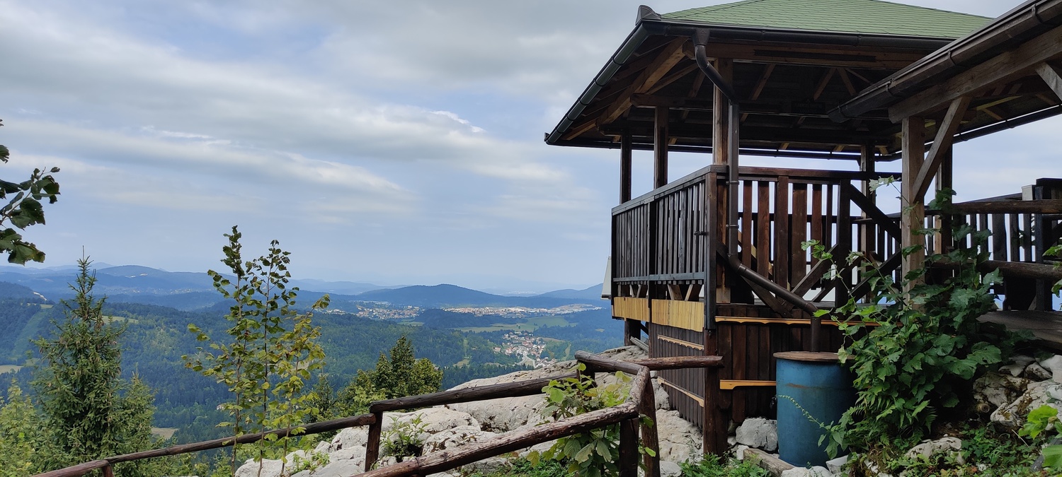 Viewpoint under Mt Srnjak