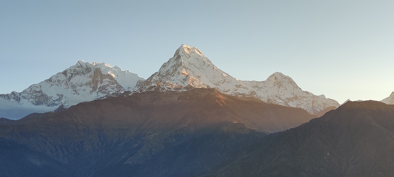 The Annapurna range