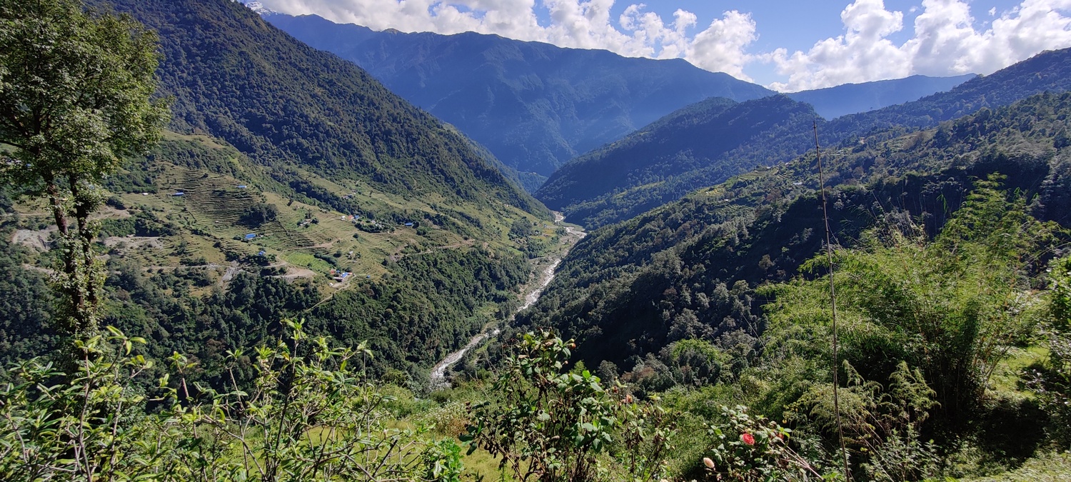 View of the valley from the Mountain Discovery Lodge