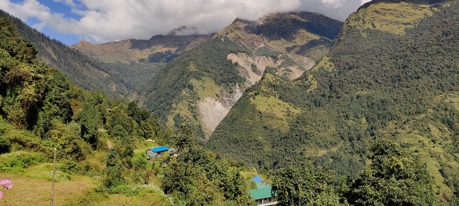 View of the valley from the Mountain Discovery Lodge