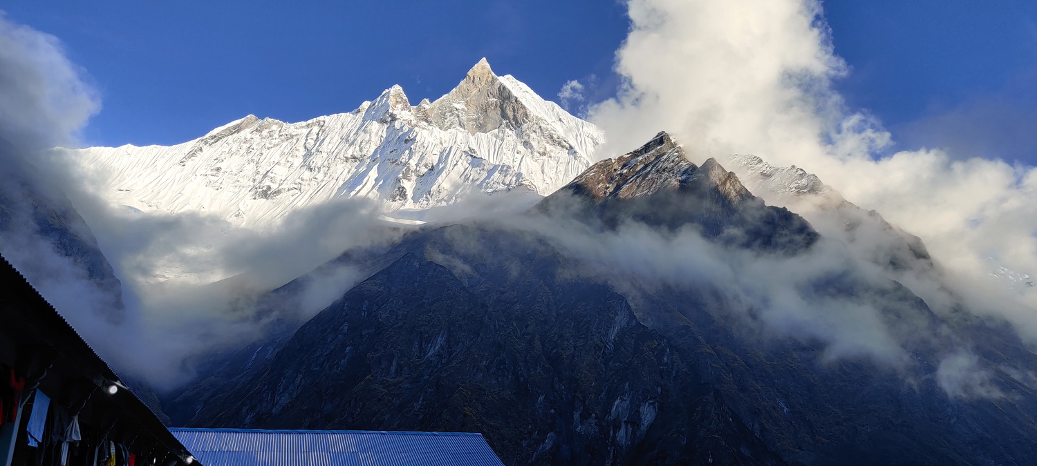 View of Machhapuchhare (Fishtail)