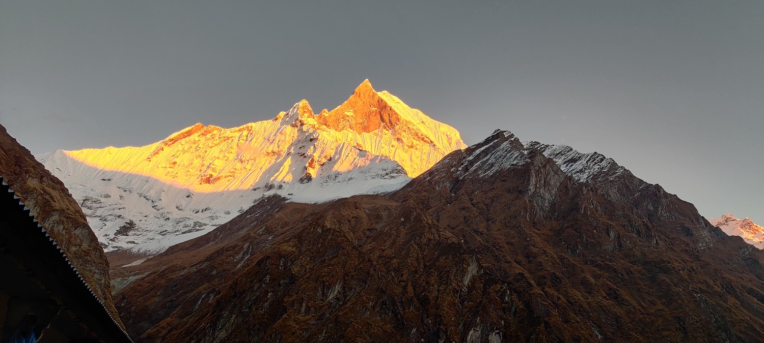 View of Machhapuchhare (Fishtail)