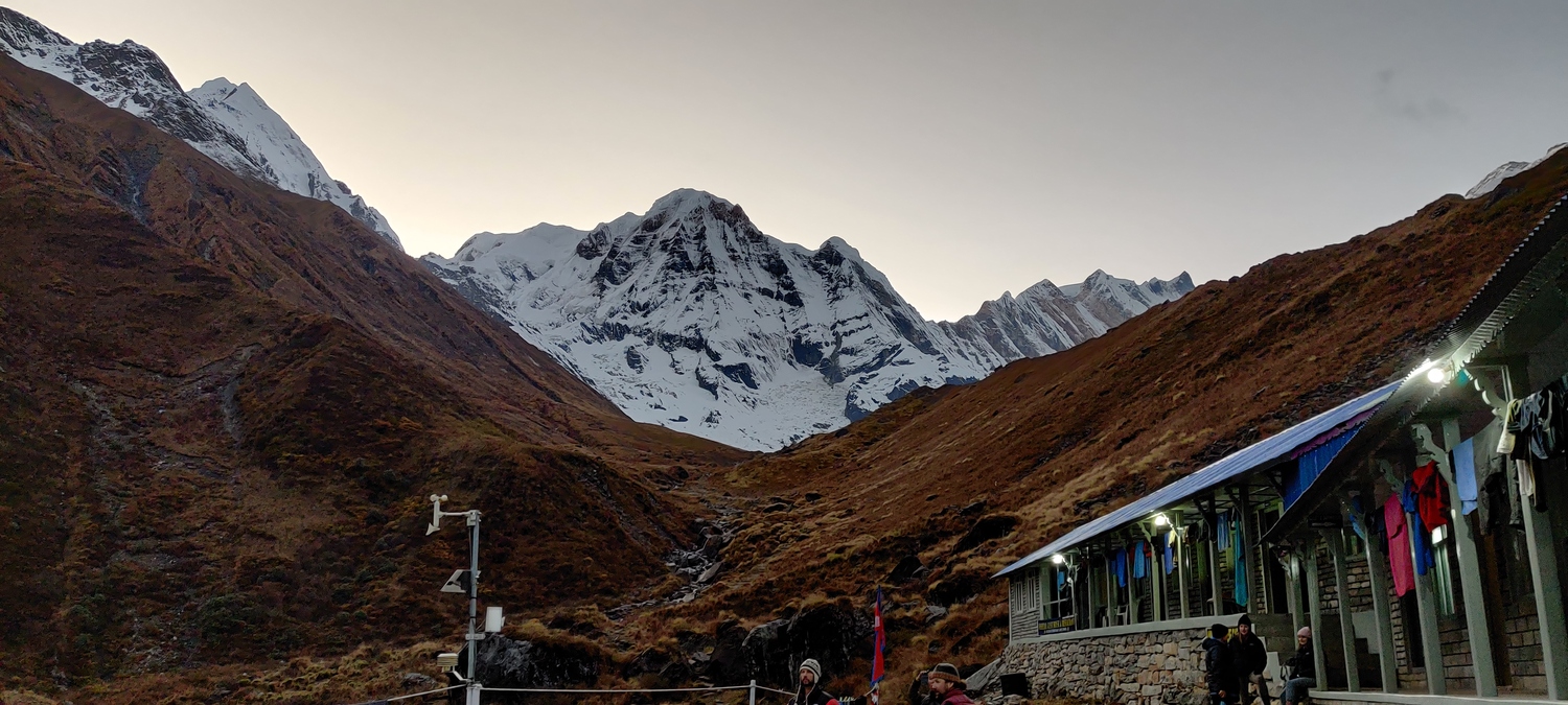 View of Annapurna South