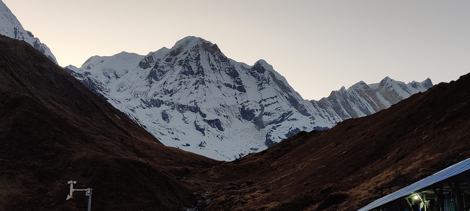 View of Annapurna South