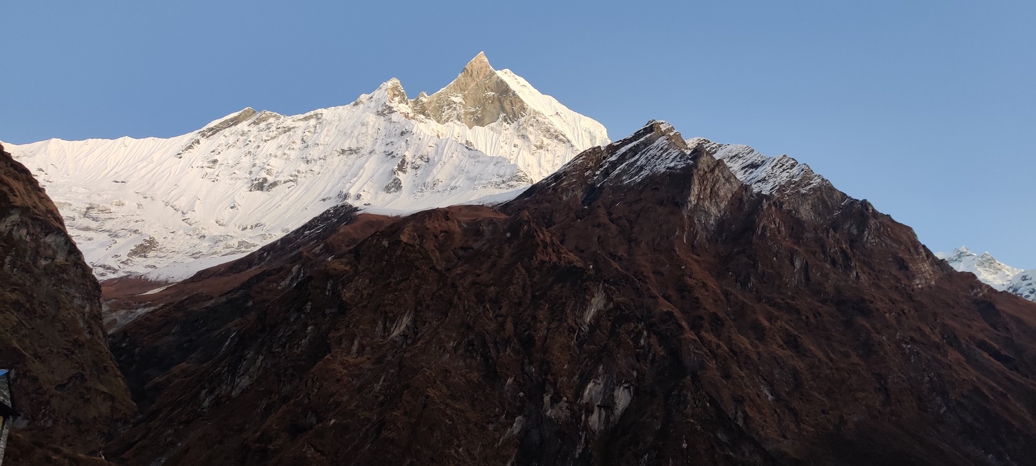 View of Machhapuchhare (Fishtail)