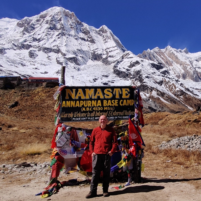Trek: Day 7 of 11 - Annapurna Base Camp reached!
