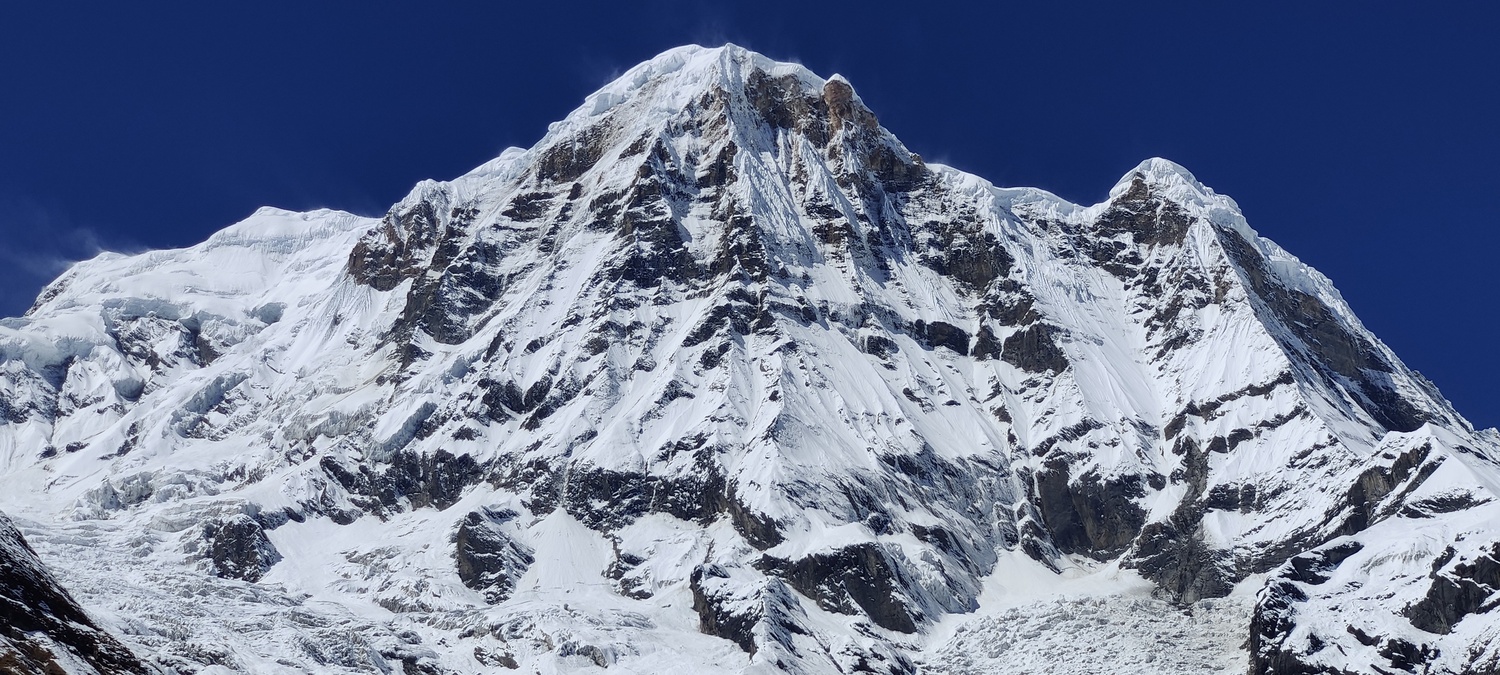 Closeup of Annapurna South